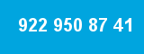 922 950 87 41